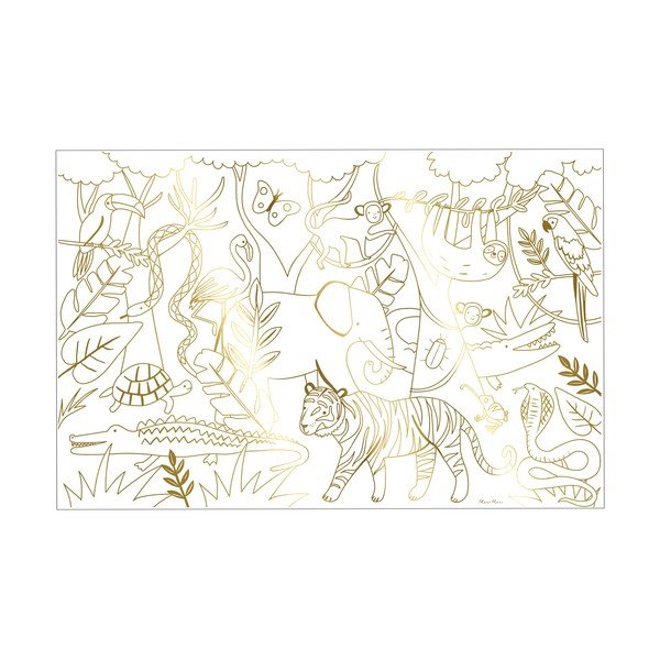 Krāsojamā grāmata Jungle – Meri Meri-image-2