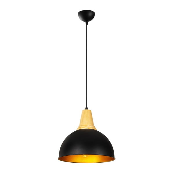 Melns metāla piekaramais gaismeklis Opviq lights Parthena-image-2