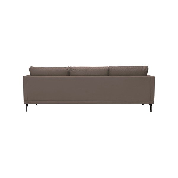 Brūns dīvāns ar kāju balstu melnā krāsā Windsor & Co Sofas Jupiter-image-3