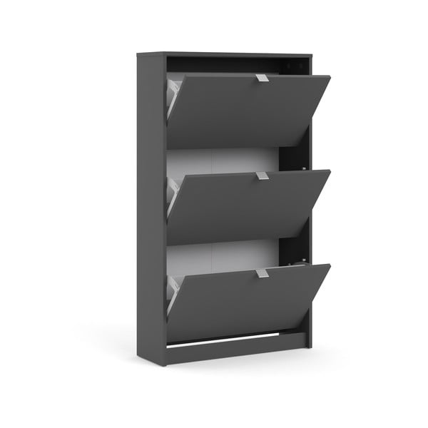 Pelēks atverams apavu plaukts Shoes – Tvilum-image-4