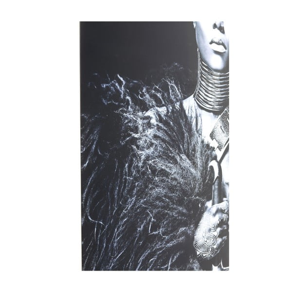 Melnbalta glazēta glezna Kare Design Lady Knight, 150 x 100 cm-image-1