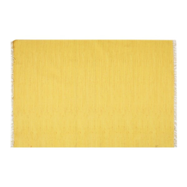 Dzeltens paklājs Eco Rugs Yolk, 80 x 300 cm-image-1