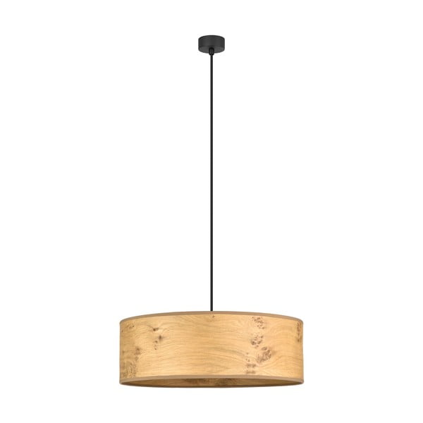 Smilškrāsas koka finiera griestu lampa Sotto Luce Ocho XL, ⌀ 45 cm