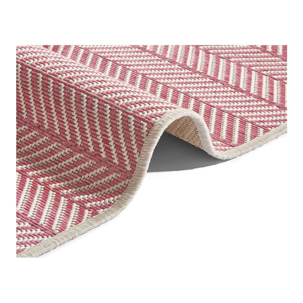 Sarkans āra paklājs NORTHRUGS Caribbean, 140 x 200 cm-image-3