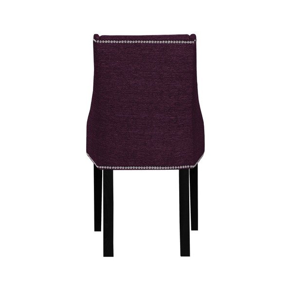 Violets krēsls ar melnām dižskābarža koka kājām Ted Lapidus Maison Patchouli-image-4