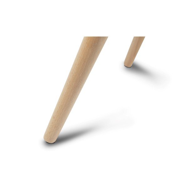 Balts kafijas galdiņš ar dižskābarža koka kājām Furnhouse Fly, 75 x 43 cm-image-3