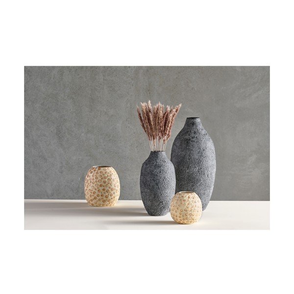 Melna augsta vāze (augstums 62,5 cm) Torden – Villa Collection-image-1