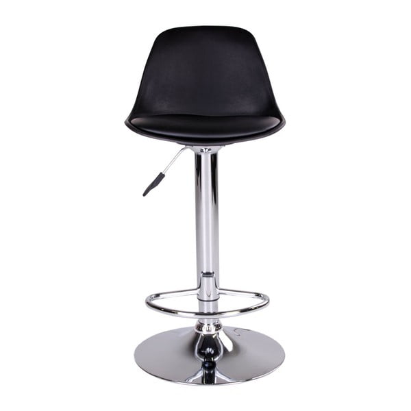 Melni grozāmi bāra krēsli (2 gab.) 82 cm Trondheim – House Nordic-image-3