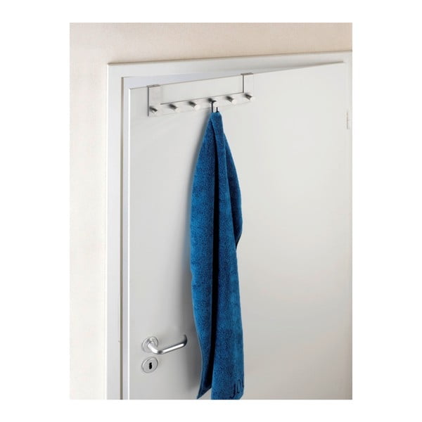 Metāla durvju pakaramais sudraba krāsā 39 cm Celano – Wenko-image-4