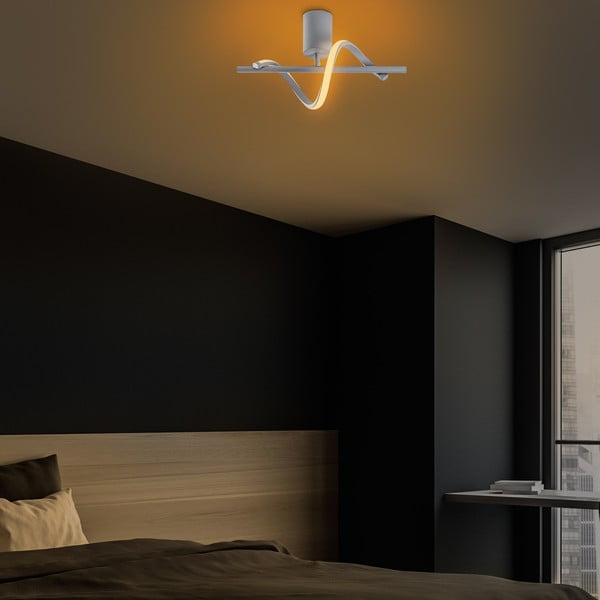 Pelēka LED griestu lampa ø 7 cm Likma – Opviq lights-image-2