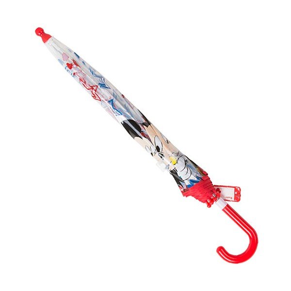 Bērnu caurspīdīgs lietussargs ar putnu būrīti "Mickey Mouse", ⌀ 60 cm-image-1