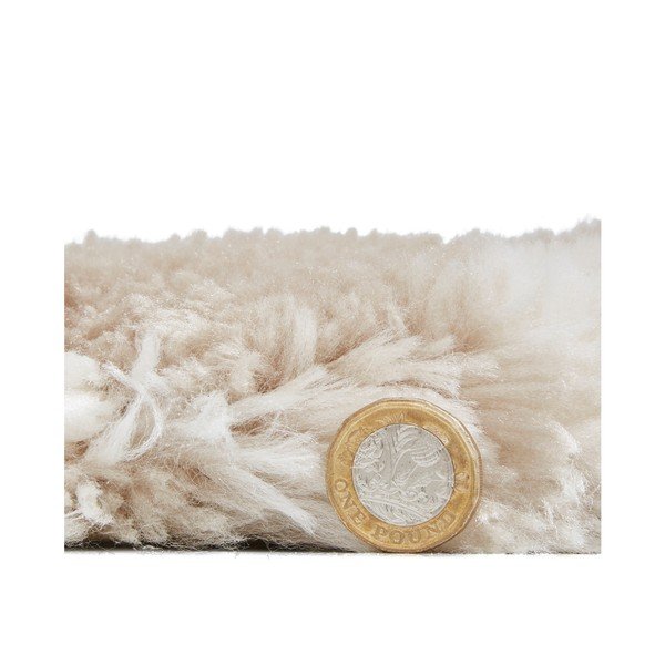 Bēšs un krēmkrāsas ar rokām darināts paklājs Think Rugs Morocco Beige & Cream, 150 x 230 cm-image-1