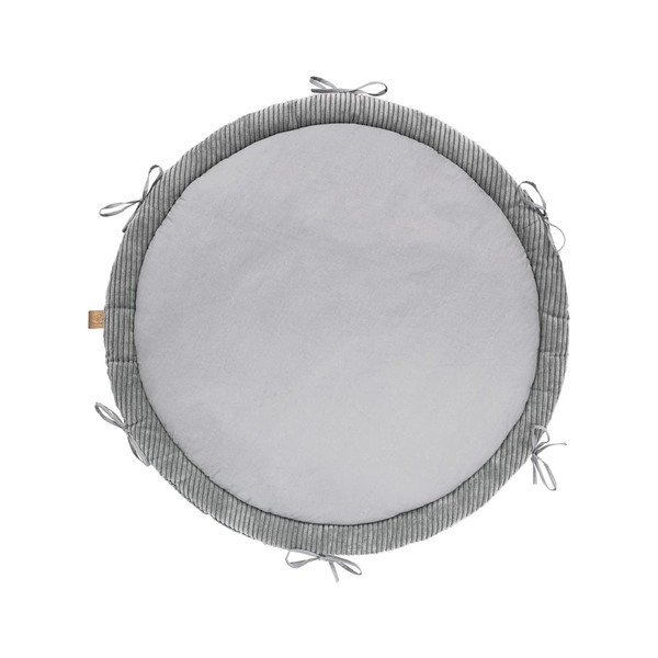 Pelēka zīdaiņu ligzdiņa 100x100 cm – Meowbaby-image-2