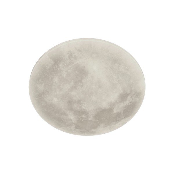 Gaiši pelēka LED bērnu griestu lampa ar akrila stikla abažūru ø 40 cm Lunar – Trio