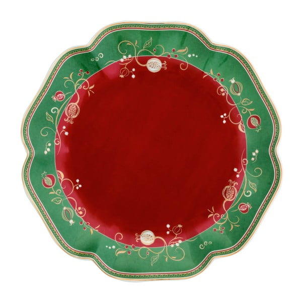 Servēšanas šķīvis ar Ziemassvētku motīvu Brandani Tempo di Festa, ⌀ 31 cm