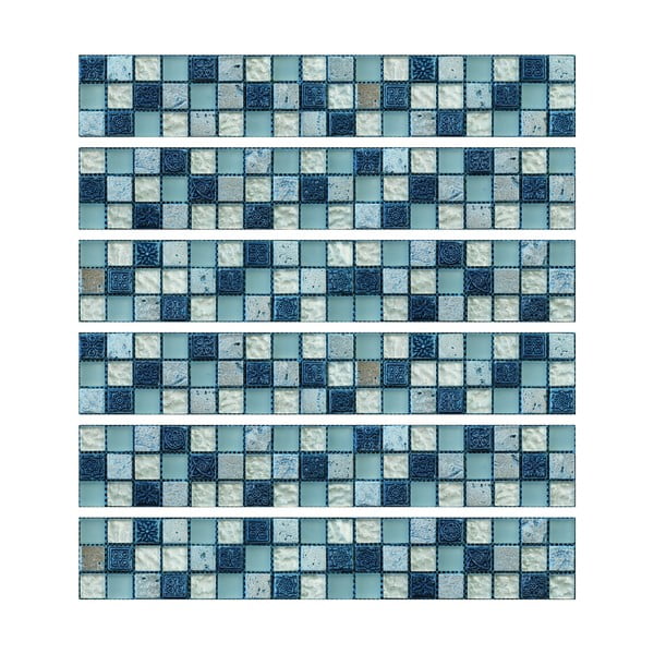 Flīžu uzlīmes (6 gab.) 30x5 cm Artemis – Ambiance-image-2