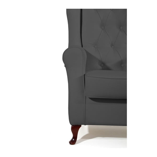 Antracīta pelēks krēsls Max Winzer Lex-image-4