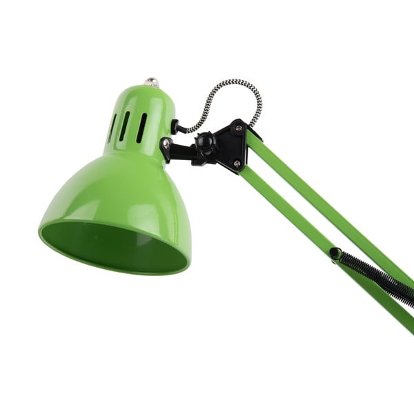 Gaiši zaļa galda lampa ar metāla abažūru (augstums 52 cm) Funky Hobby – Leitmotiv-image-3