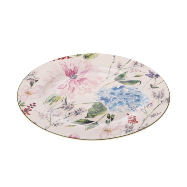 Porcelāna deserta šķīvis Dakls Flower Garden, ø 20 cm