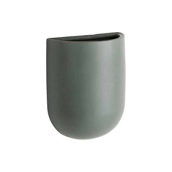 Matēti zaļš keramikas sienas pods PT LIVING Oval-image-1