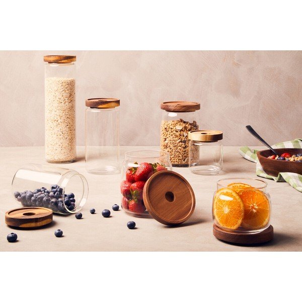 Stikla konteiners pārtikai Tromso – Premier Housewares-image-1