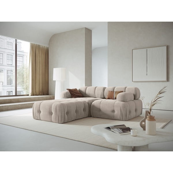 Bēšs stūra dīvāns Ferento – Cosmopolitan Design-image-2