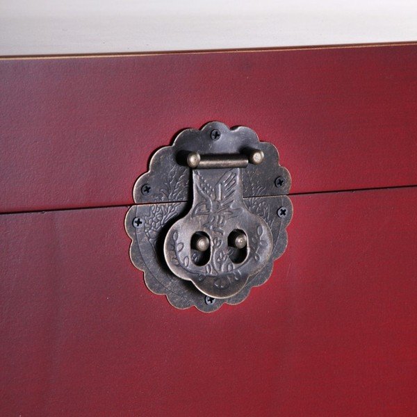 Sarkana lāde 60x42 cm Oriente – Ixia-image-1