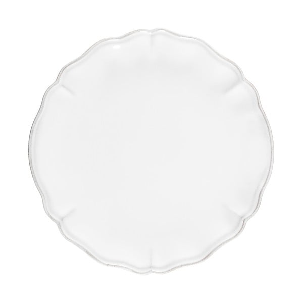 Balts keramikas šķīvis Costa Nova Alentejo, ⌀ 27 cm