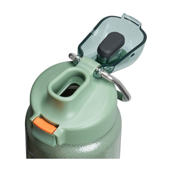 Zaļa nerūsējošā tērauda pudele ceļojumiem 700 ml Wellspring Bottle Hammertone Green – Stanley-image-1