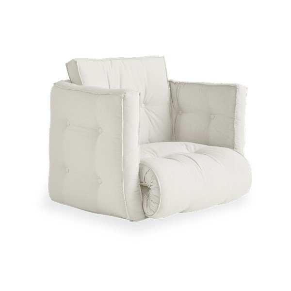 Izlaižams matrača krēsls Karup Design Dice Creamy-image-1