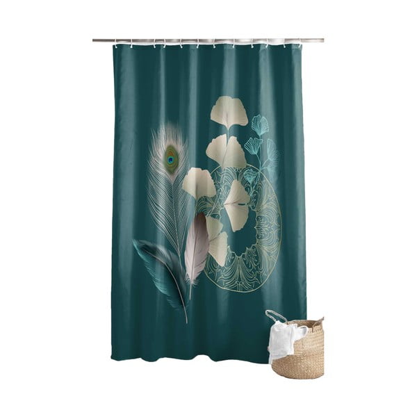 Dušas aizkars 180x200 cm Ginkoblue – douceur d'intérieur