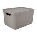 Plastmasas uzglabāšanas kaste ar vāku Deco – Rotho