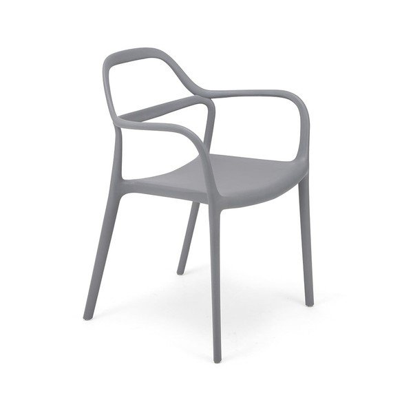 2 pelēku pusdienu krēslu komplekts Bonami Selection Dali Chaur