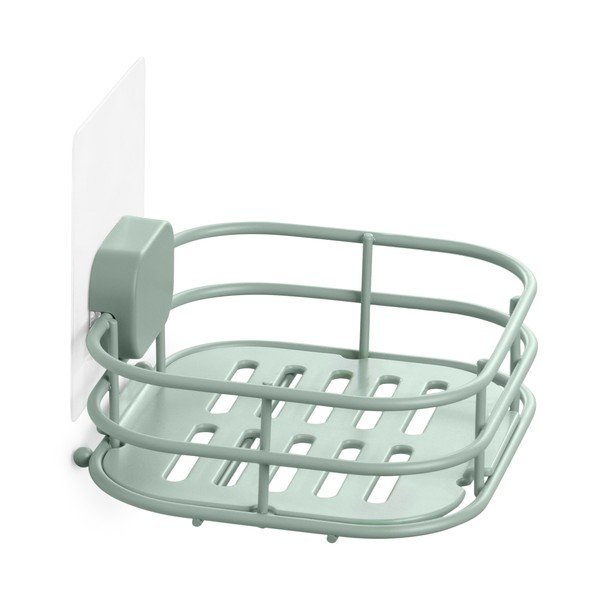 Piparmētru zaļš metāla pašturošs ziepju trauks Grena – Compactor-image-4