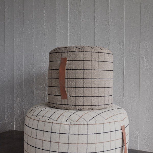 Krēmkrāsas sēžammaiss Grid – OYOY Living Design-image-2