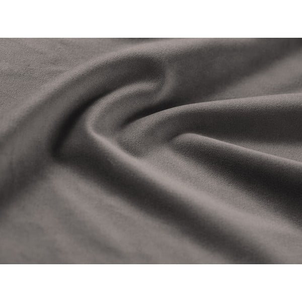 Gaiši pelēks samta kāju soliņš Kyoto – Cosmopolitan Design-image-4