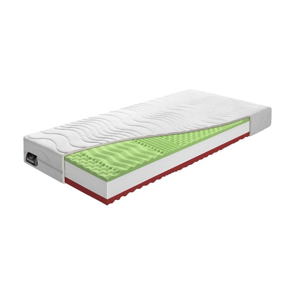 Stingrs/vidēji stingrs putu divpusējs matracis 140x200 cm Pure Support – BENAB-image-2