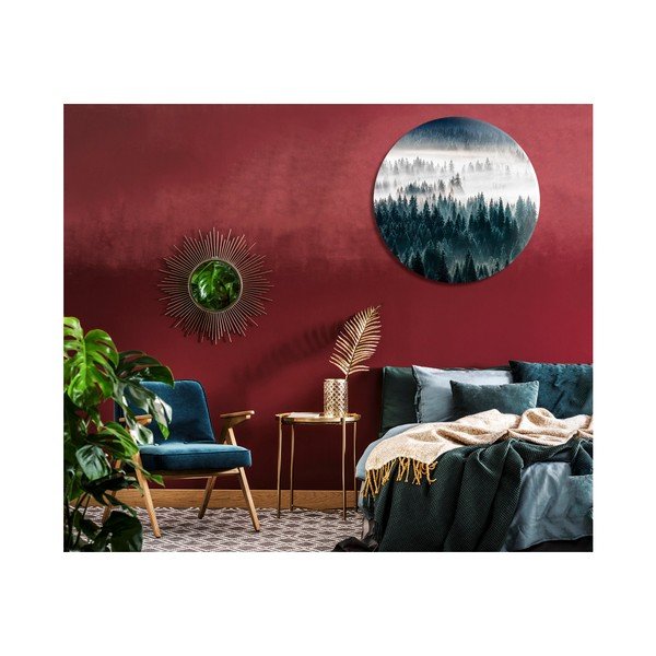 Sienas rotājums Styler Ring Forest Mist, ø 70 cm-image-1