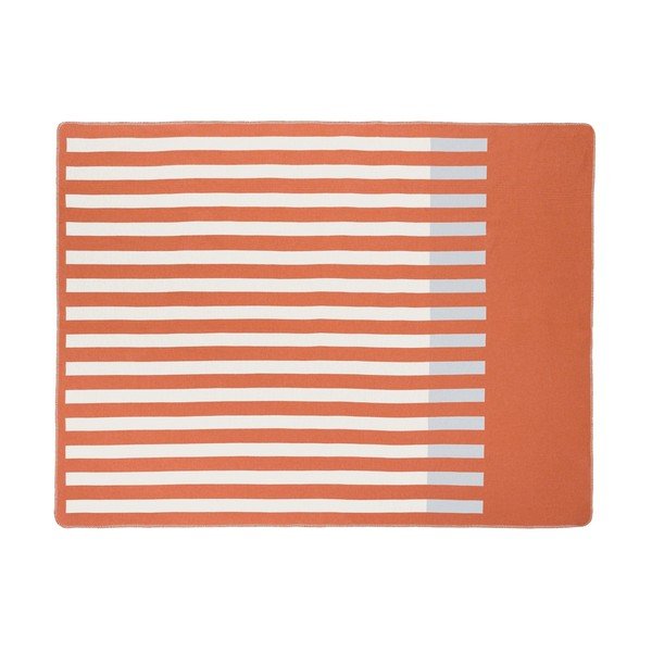 Oranžs pleds 160x200 cm Onu – noo.ma