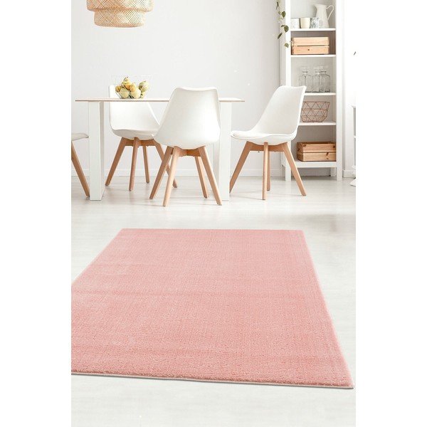 Rozā mazgājams paklājs 120x150 cm Pelush Pink – Mila Home-image-1