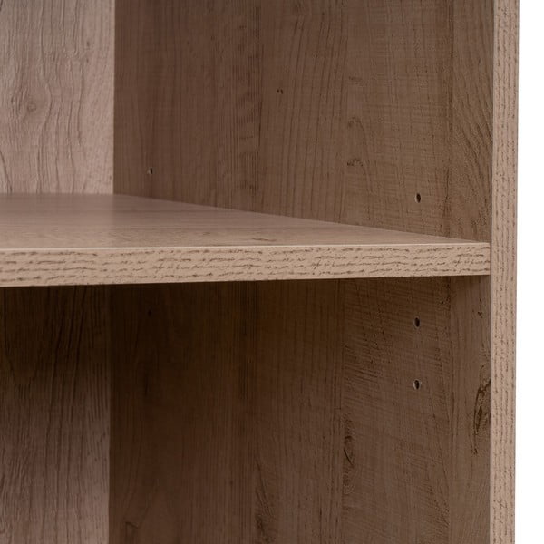 Dabīga toņa atvērta tipa moduļu drēbju skapis ar ozolkoka imitāciju 60x180x45 cm Modular – Casa Selección-image-4