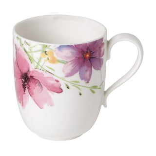 Porcelāna krūze ar ziedu motīvu Villeroy & Boch Mariefleur Tea, 430 ml