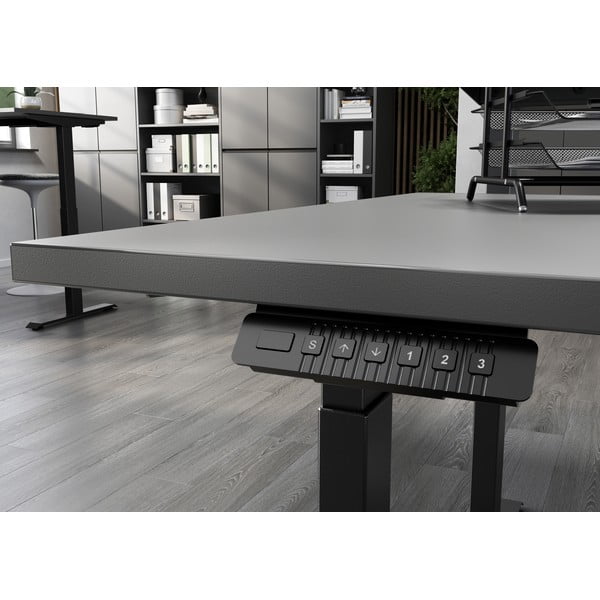 Regulējams darba galds ar elektriski regulējamu augstumu 80x160 cm Bedano – Germania-image-3