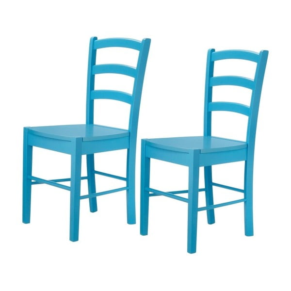 2 zilu krēslu komplekts Støraa Trento Quer