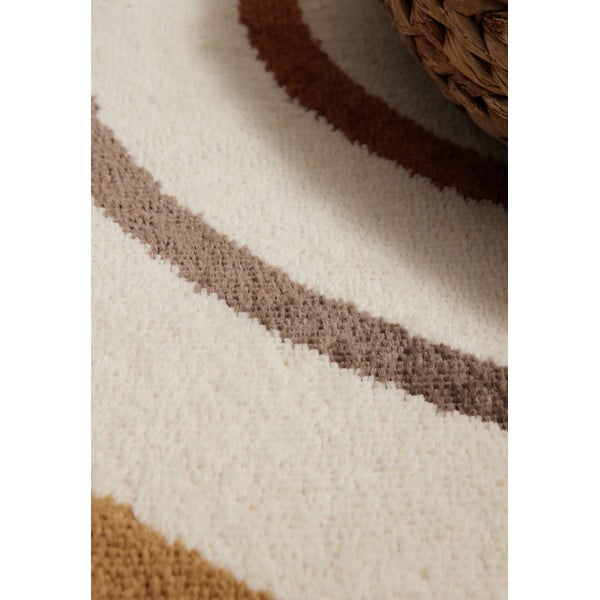 Krēmkrāsas bērnu paklājs 160x235 cm Double Rainbow – Hanse Home-image-3