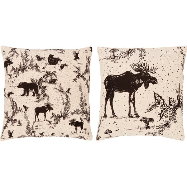 2 spilvendrānas 45x45 cm Animal Toile – Westwing Collection