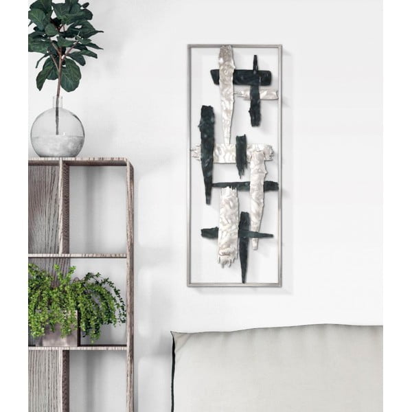 Metāla sienas dekors 29x74 cm New Art – Mauro Ferretti-image-1