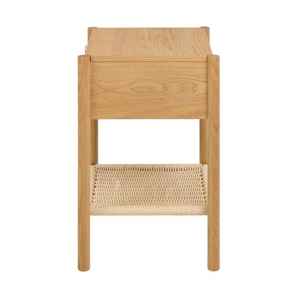 Gaiša dabīga toņa naktsskapītis ar ozolkoka imitāciju Monfort – Actona-image-4