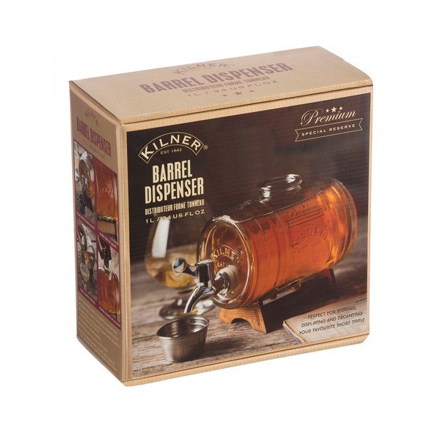 Stikla automāts Kilner mucas formā, 1 l-image-1