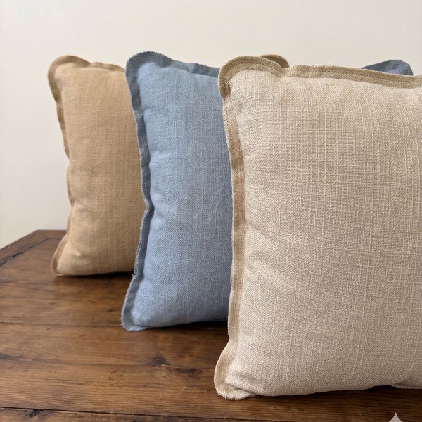 Spilvendrānas (2 gab.) 40x40 cm Linen – Mioli Decor-image-3